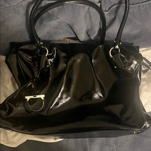 NWOT Salvatore Ferragamo Black Bag